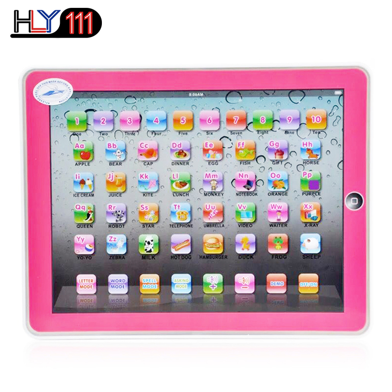 Language Learning Machine Alphabet Tablet Educational Toy for Kid Electronic Touch Tablet Computer