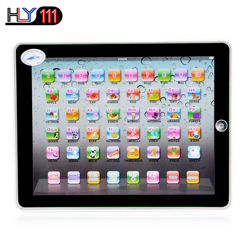 Language Learning Machine Alphabet Tablet Educational Toy for Kid Electronic Touch Tablet Computer