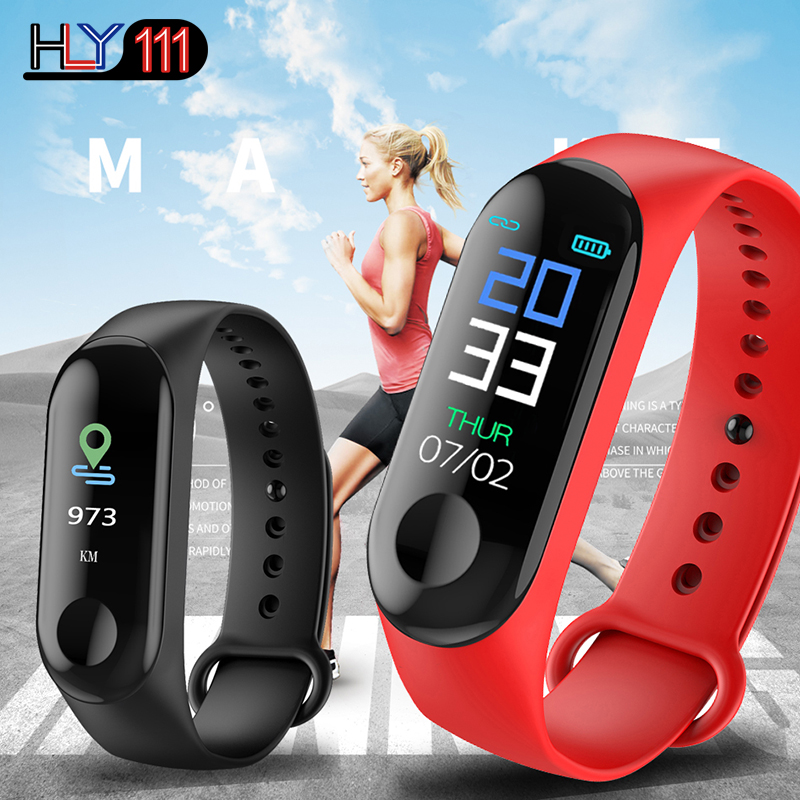 Sports Watches Smart Bracelet Wristband Blood Pressure Heart Rate Monitor Pedometer Women&apos;s Watches
