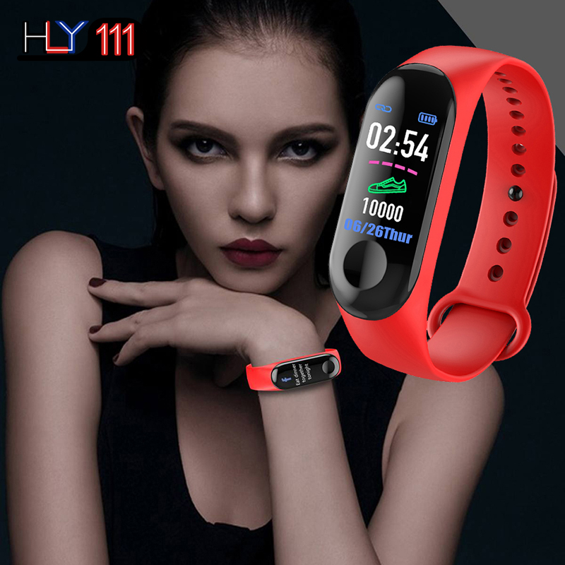 Sports Watches Smart Bracelet Wristband Blood Pressure Heart Rate Monitor Pedometer Women&apos;s Watches
