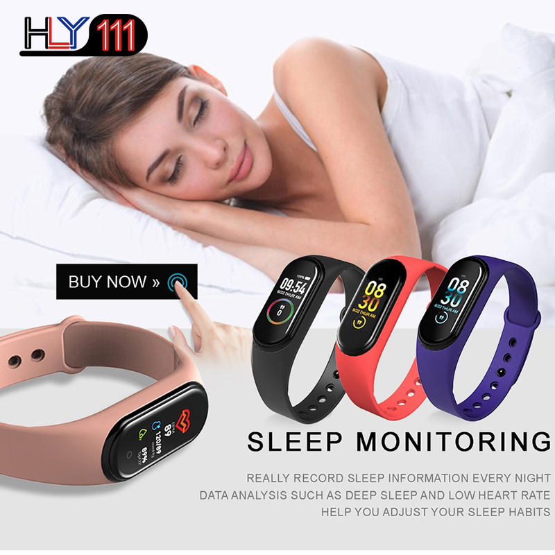 Sports Watches Smart Bracelet Wristband Blood Pressure Heart Rate Monitor Pedometer Women&apos;s Watches