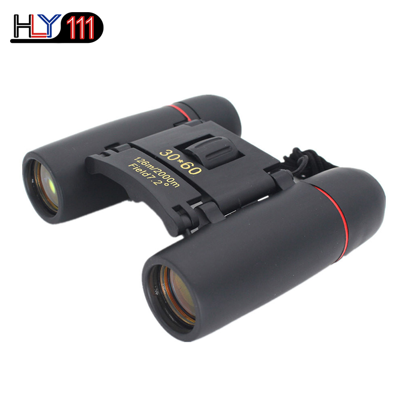 Telescope with Zoom 30x60 folding binoculars Night Vision bird&apos;s eye view of hunting travel 1000 m
