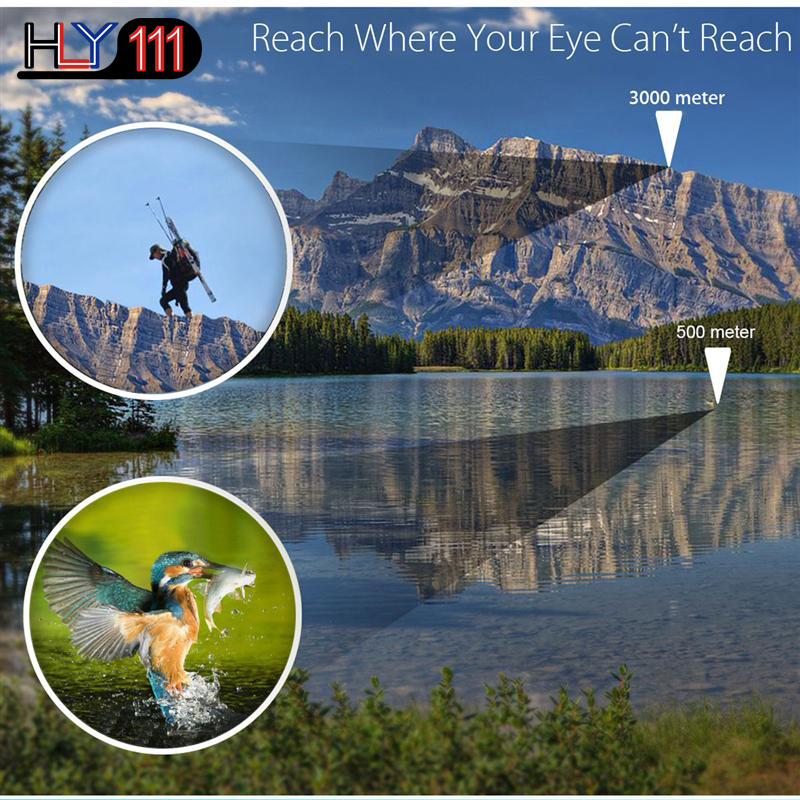 High Clarity Telescope 60X60 Binoculars Hd 10000M High Power Optical Lll Night Vision binocular Zoom