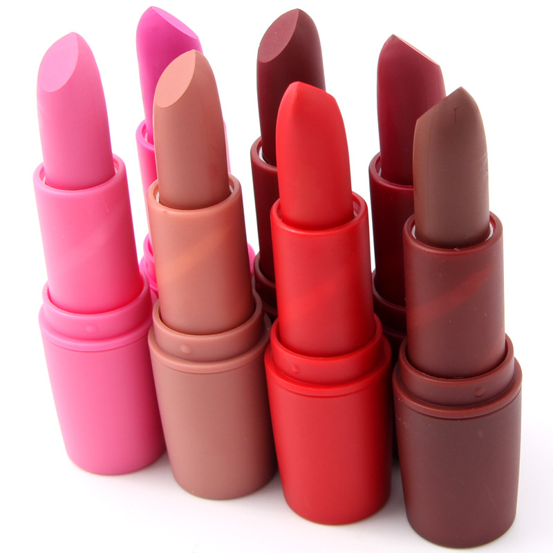 MISS ROSE Lipstick Matte Waterproof Lip Stick 18 Colors Sexy Pigments Makeup Lipsticks Beauty Lips