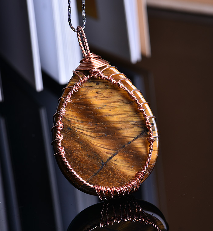 Natural rose quartz amethyst tree life guard mineral jewelry fashion couple decoration pendant DIY