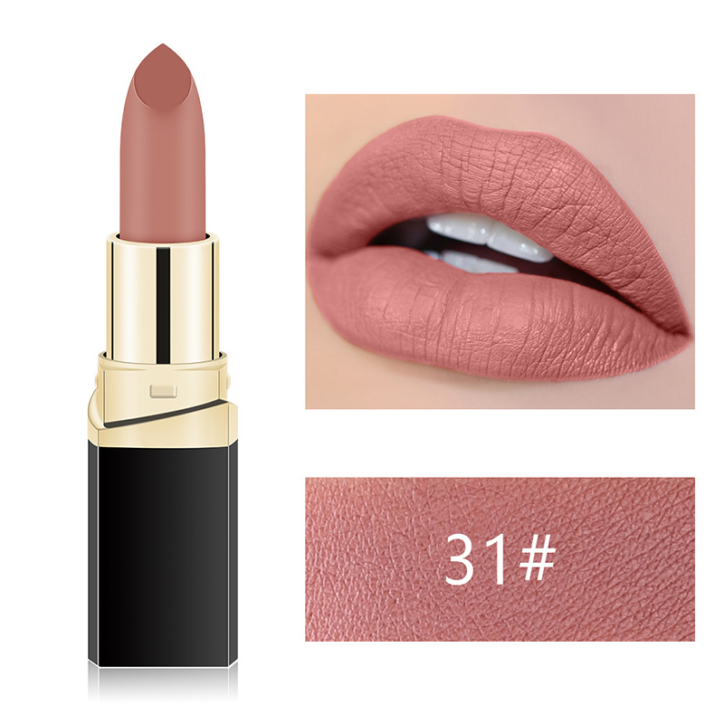 MISS ROSE Lipstick Matte Waterproof Make Up Long Lasting Lip Stick Easy To Wear Lipstick Lips Makeup