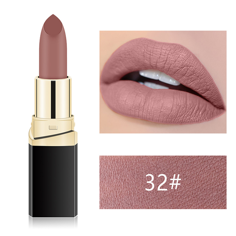MISS ROSE Lipstick Matte Waterproof Make Up Long Lasting Lip Stick Easy To Wear Lipstick Lips Makeup