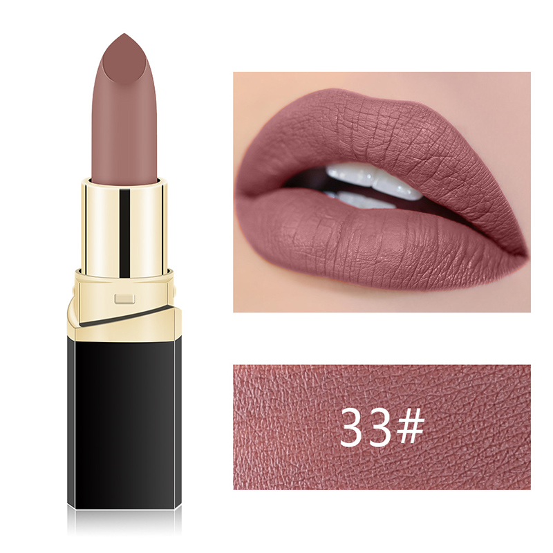 MISS ROSE Lipstick Matte Waterproof Make Up Long Lasting Lip Stick Easy To Wear Lipstick Lips Makeup