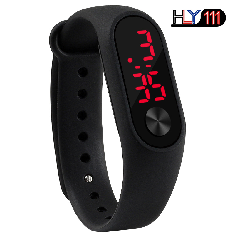 Fashion Sports Watches Outdoor LED Digital Bracelet Women&apos;s Watches Multicolor Silicone Watches gift