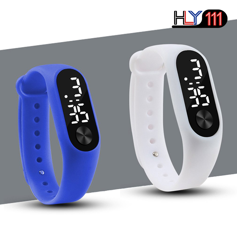 Fashion Sports Watches Outdoor LED Digital Bracelet Women&apos;s Watches Multicolor Silicone Watches gift