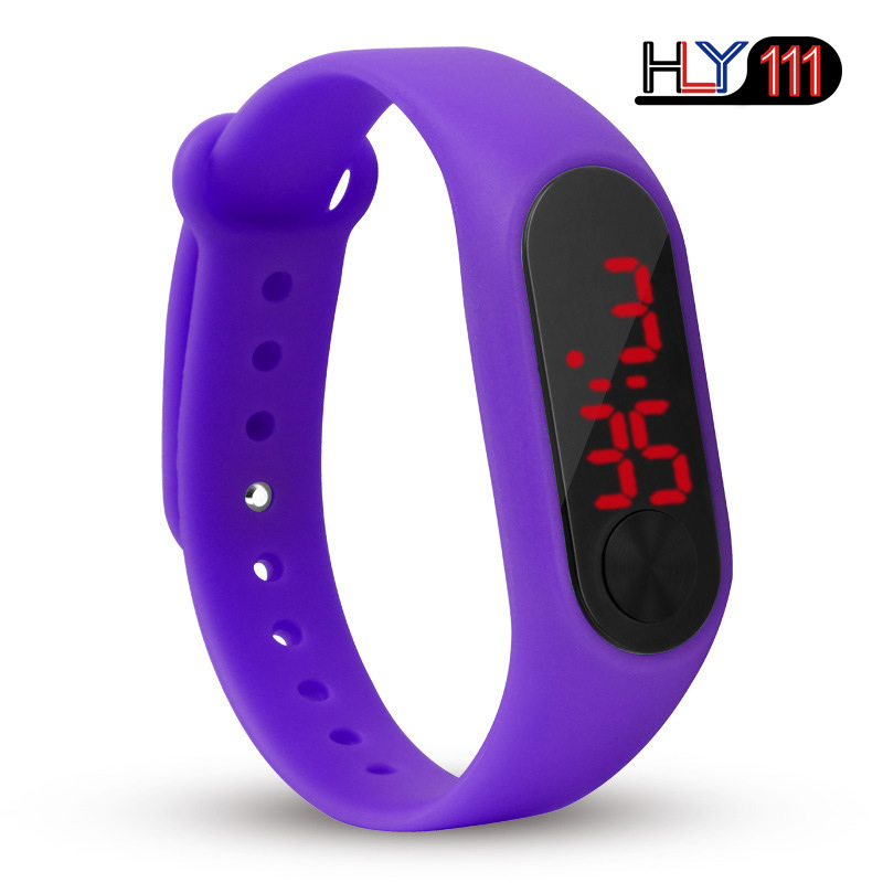 Fashion Sports Watches Outdoor LED Digital Bracelet Women&apos;s Watches Multicolor Silicone Watches gift