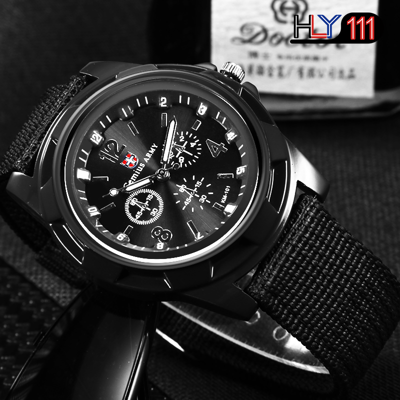 Hot Sales Military Watches Men Gemius Army Men&apos;s Watches Sports Watches Nylon Band Male Clock