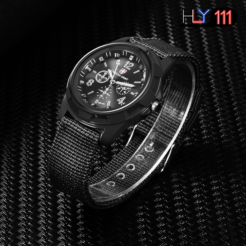Hot Sales Military Watches Men Gemius Army Men&apos;s Watches Sports Watches Nylon Band Male Clock