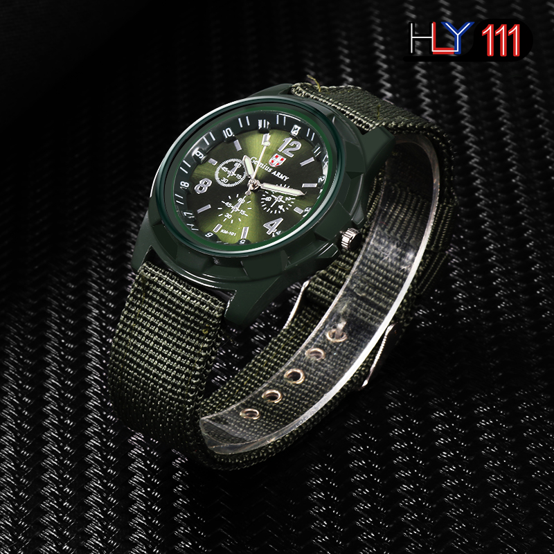 Hot Sales Military Watches Men Gemius Army Men&apos;s Watches Sports Watches Nylon Band Male Clock