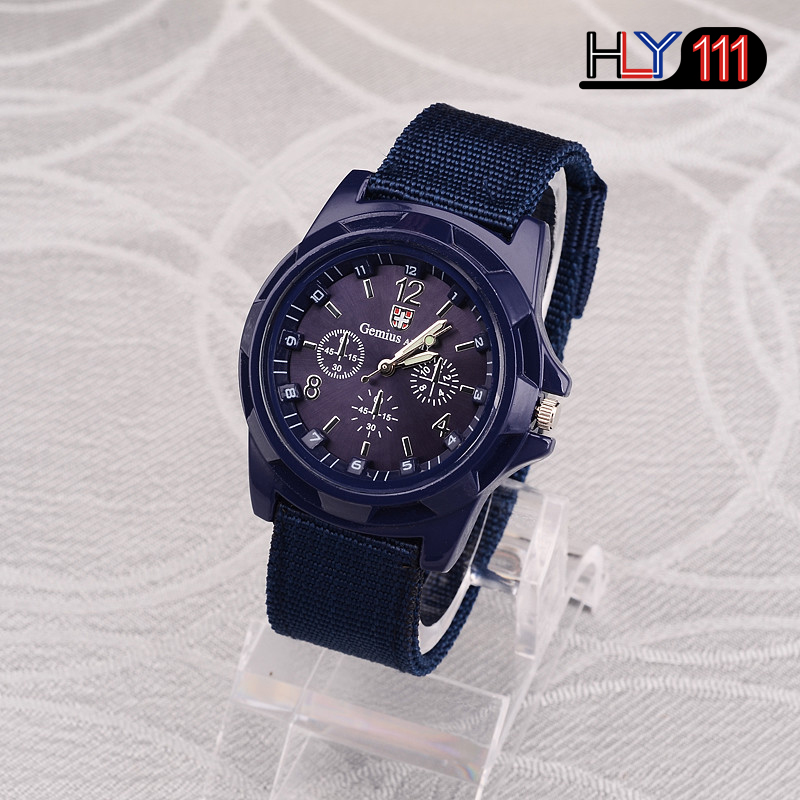 Hot Sales Military Watches Men Gemius Army Men&apos;s Watches Sports Watches Nylon Band Male Clock