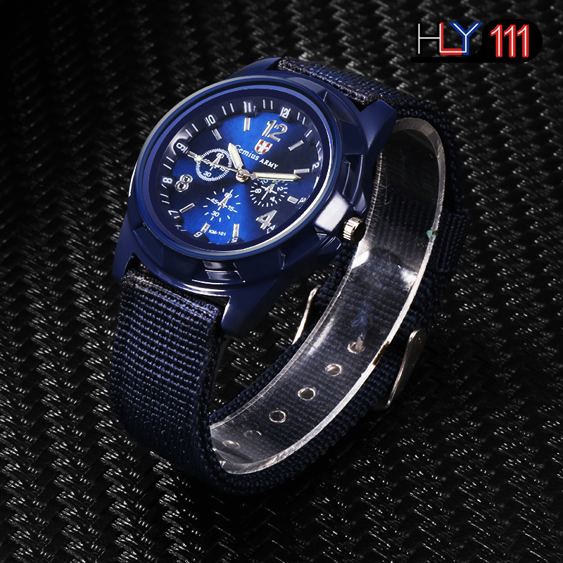 Hot Sales Military Watches Men Gemius Army Men&apos;s Watches Sports Watches Nylon Band Male Clock