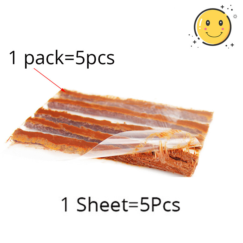 Car Tire Repair Tool Kit For Tubeless Emergency Tyre Fast Puncture Plug Repair Block Air Leaking