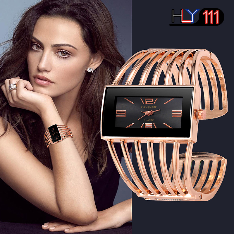 Women Bangle Bracelet Watch 2022 New Luxury Ladies Rectangle Dress Quartz Watches Clock Women Dress Clock Female Lady Girls Wristwatch