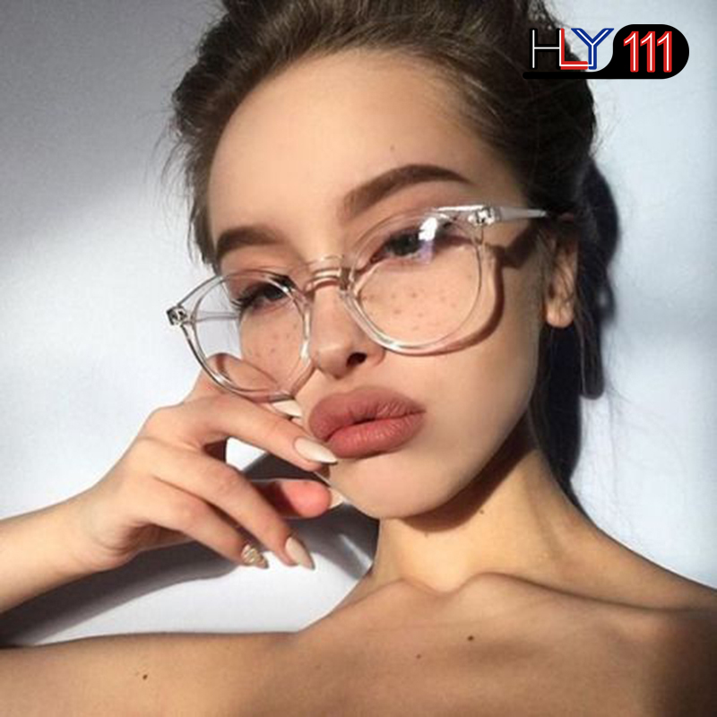 Fashion round glasses clear frame Women Spectacle myopia glasses Men EyeGlasses Frame nerd optical