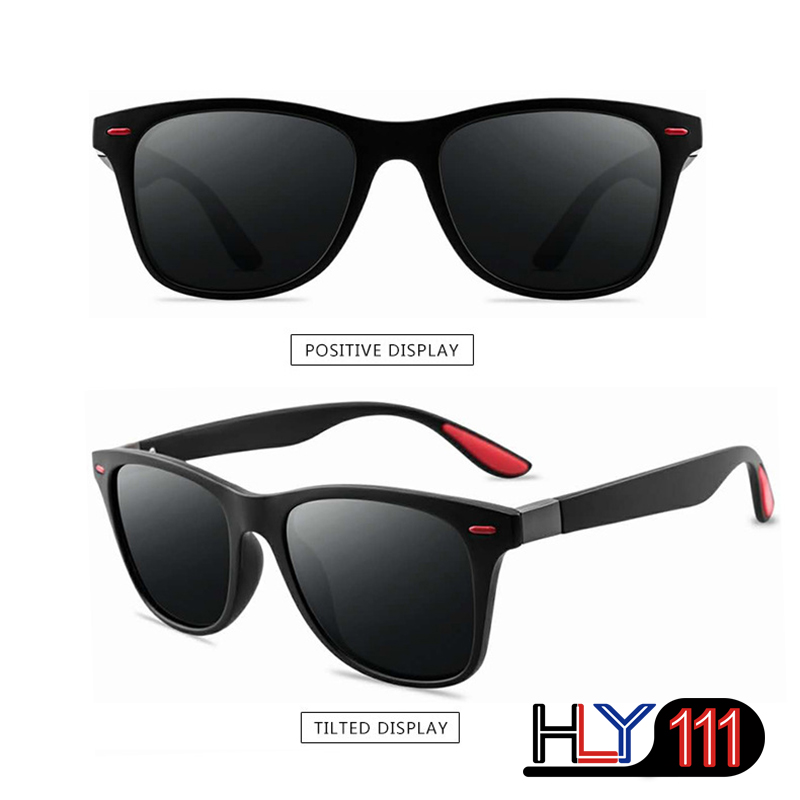 Classic Polarized Sunglasses Men Women Brand Design Driving Square Frame Sun Glasses Male Goggle