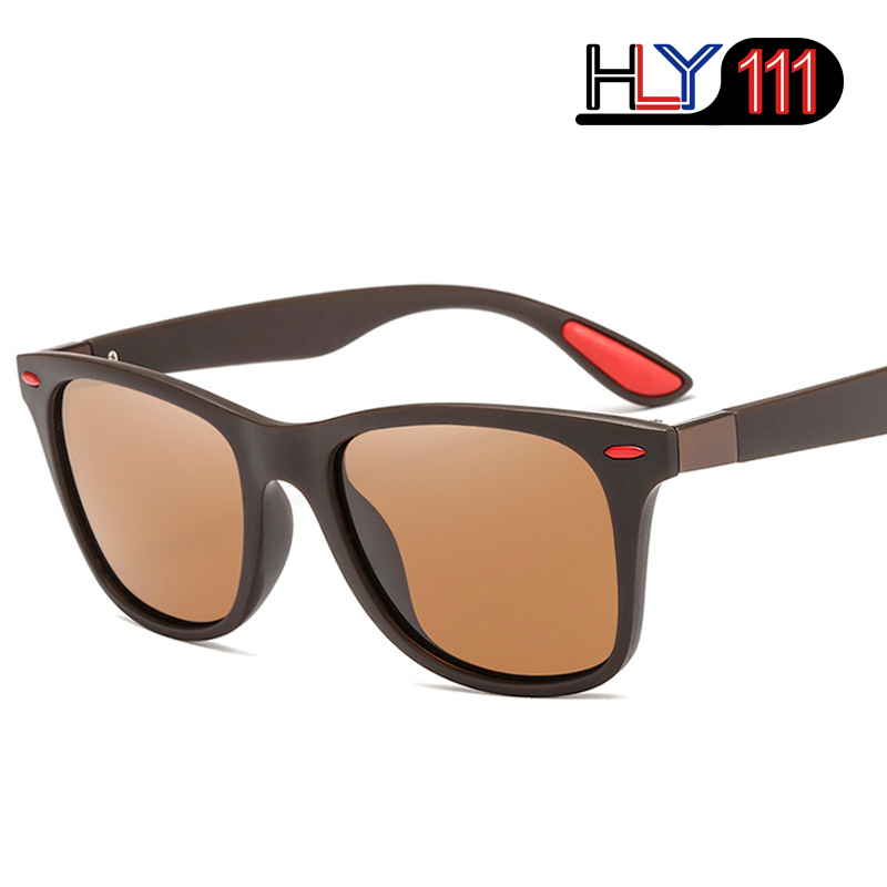 Classic Polarized Sunglasses Men Women Brand Design Driving Square Frame Sun Glasses Male Goggle