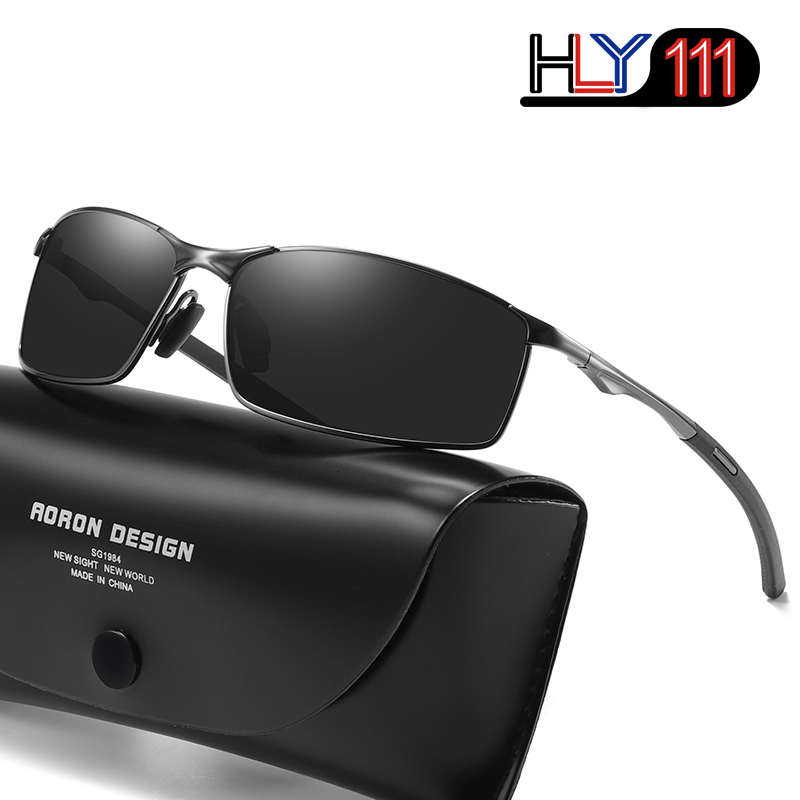 Mens Polarized Sunglasses for Sports,Outdoor Driving Sunglasses Men,Metal Frame Sun Glasses gafas