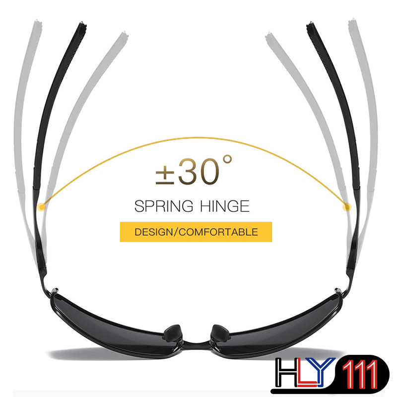 Mens Polarized Sunglasses for Sports,Outdoor Driving Sunglasses Men,Metal Frame Sun Glasses gafas