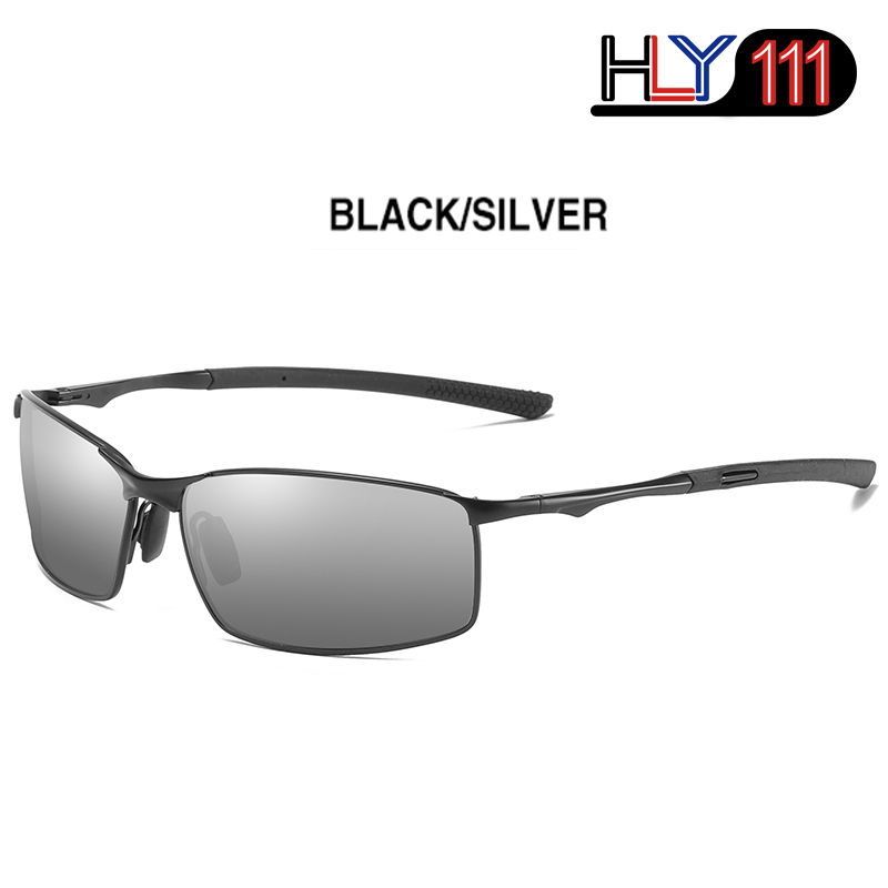 Mens Polarized Sunglasses for Sports,Outdoor Driving Sunglasses Men,Metal Frame Sun Glasses gafas