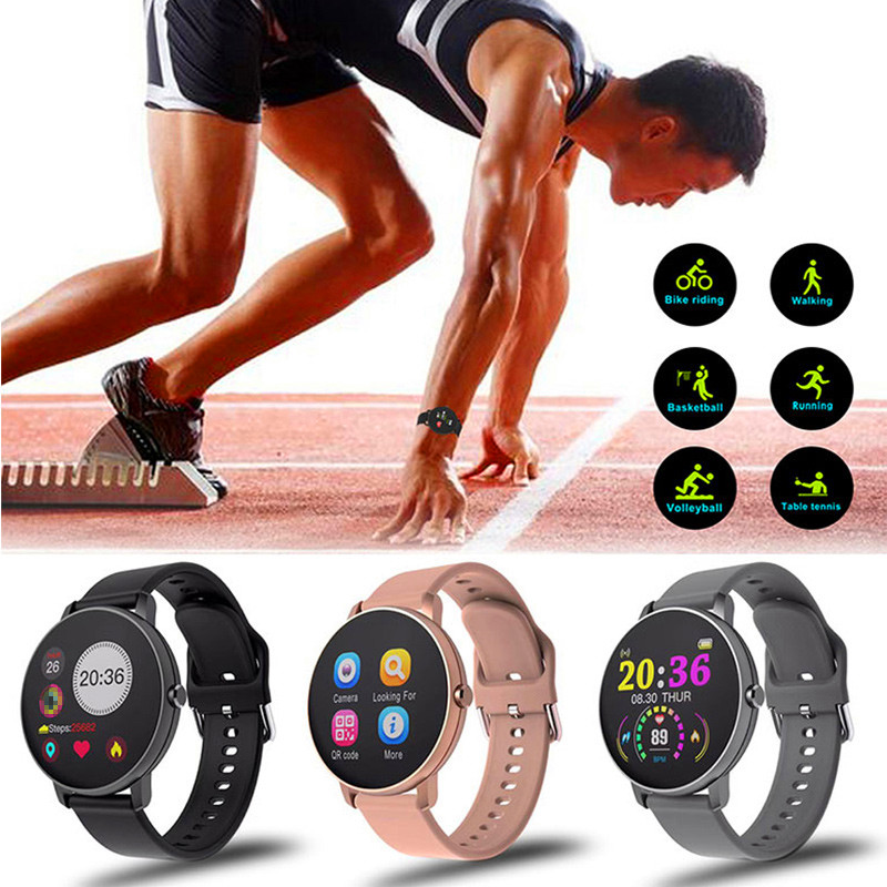 Full Touch Smart Men's Watches Blood Pressure Smartwatch Waterproof Women's watches For Android IOS