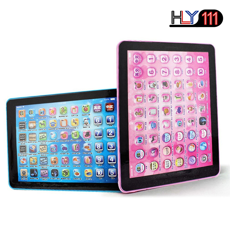 Baby Touch Computer Tablet Pad Educational Toys Kids Early Learning Reading English Chinese Language