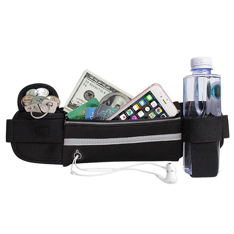 Free shipping  waist Bag Running sport  bag Cycling Phone bag Waterproof Holder Women  belt waist