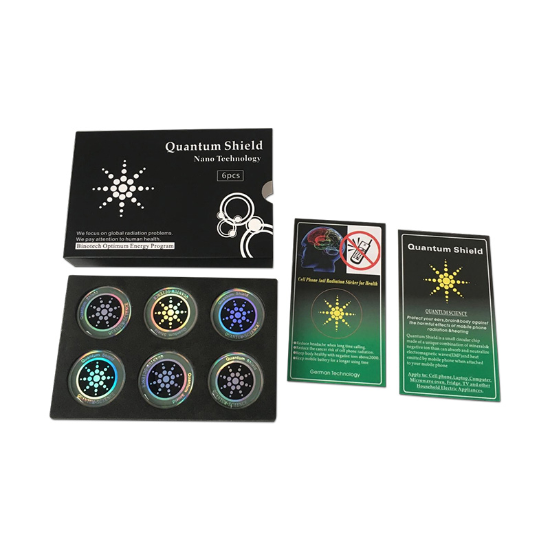 6 in 1 Quantum Shield Mobile Phone Sticker Anti Radiation Protection EMF Fusion Excel Anti-Radiation
