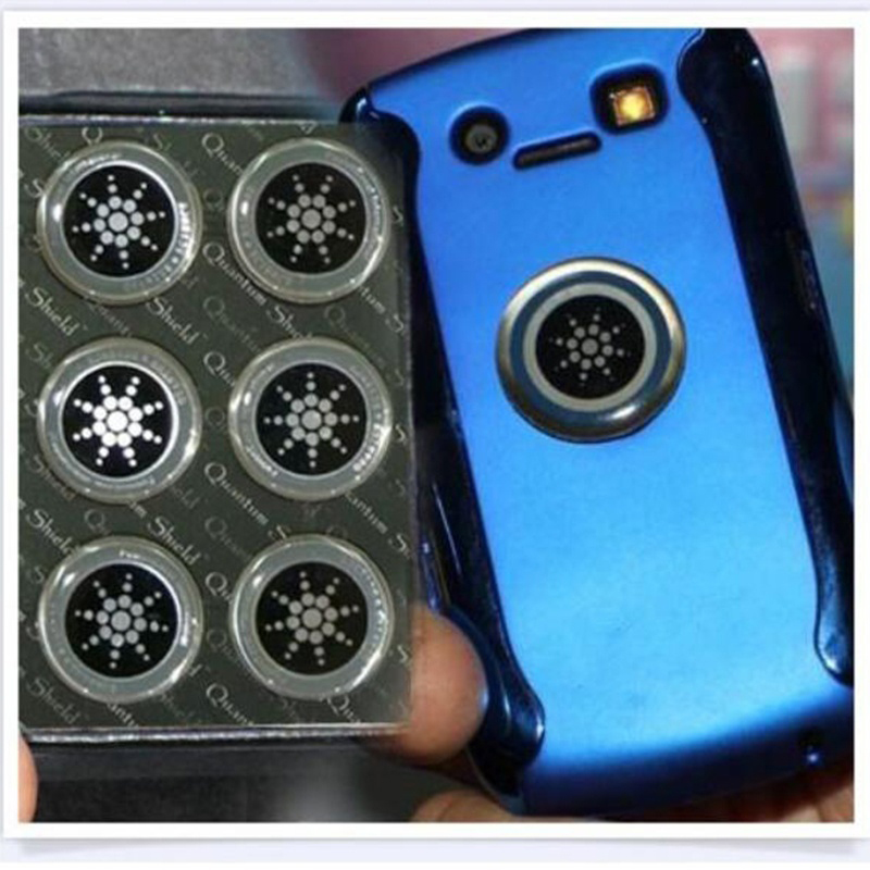 6 in 1 Quantum Shield Mobile Phone Sticker Anti Radiation Protection EMF Fusion Excel Anti-Radiation