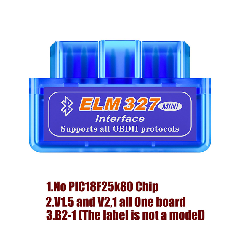Bluetooth Mini ELM327 OBD2 scanner OBD car diagnostic tool code reader For Android Windows Symbian