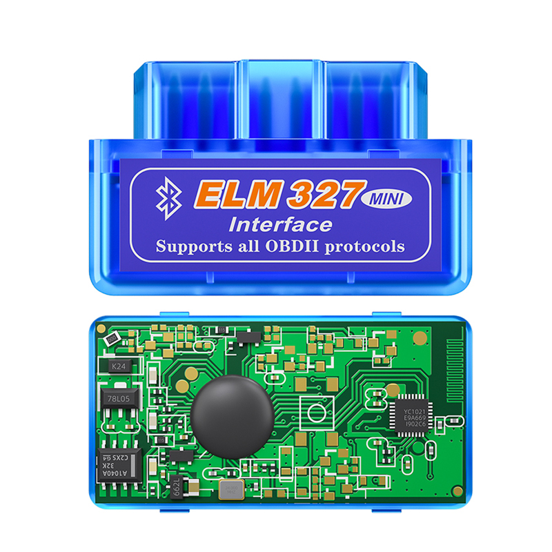 Bluetooth Mini ELM327 OBD2 scanner OBD car diagnostic tool code reader For Android Windows Symbian