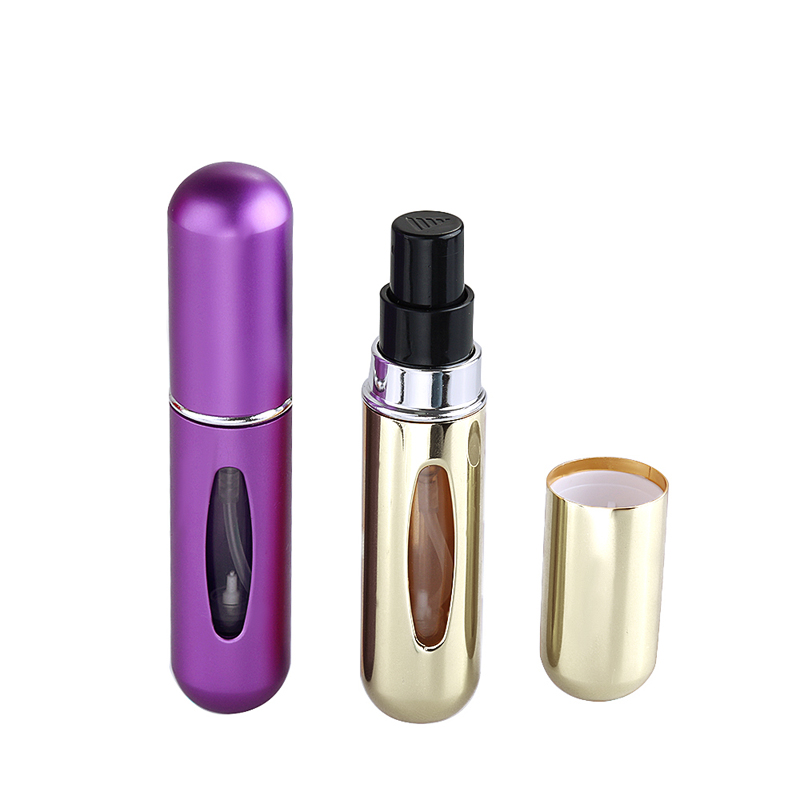 Portable Mini Refillable Perfume Bottle Spray Scent Pump Empty Cosmetic Containers Spray Atomizer