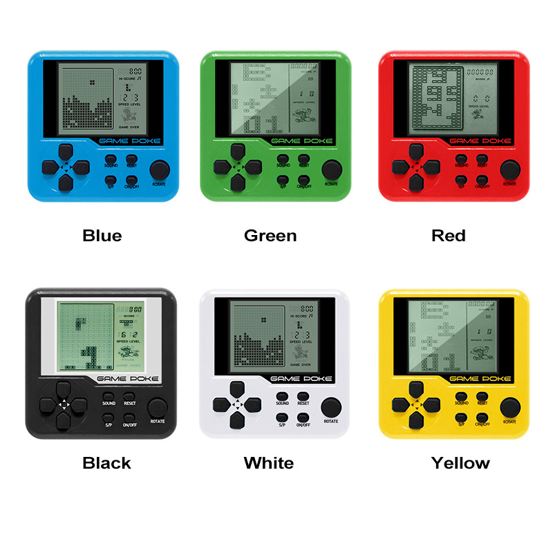 Multucolor Console Exclusive discounts for Multicolor Retro Game Console Children Tetris ...