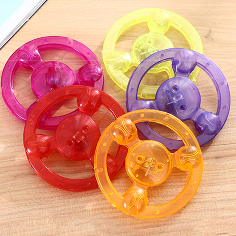 5-20 pieces Flash Pull Line Led Flywheel Hot Fire Wheel Glow Flywheel Whistle Creative Classic toys