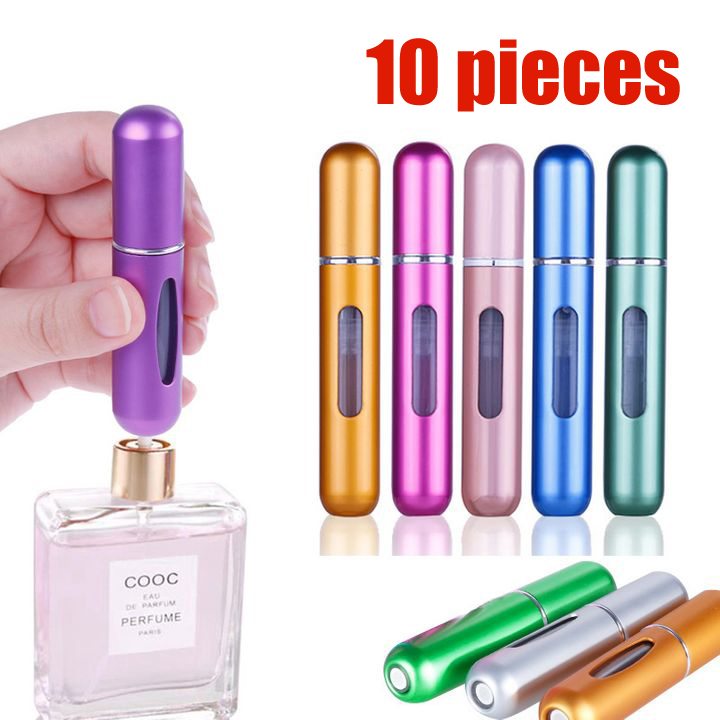Portable Mini Refillable Perfume Bottle Spray Scent Pump Empty Cosmetic Containers Spray Atomizer