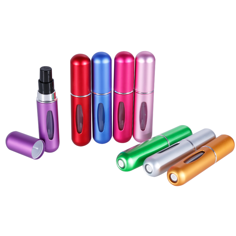 Portable Mini Refillable Perfume Bottle Spray Scent Pump Empty Cosmetic Containers Spray Atomizer