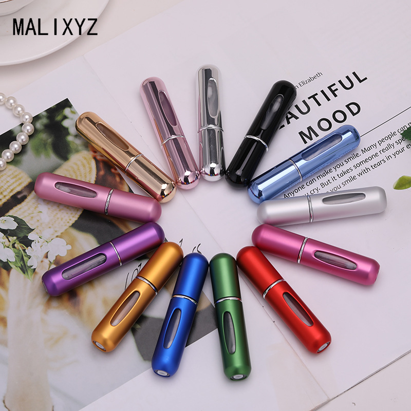 Portable Mini Refillable Perfume Bottle Spray Scent Pump Empty Cosmetic Containers Spray Atomizer