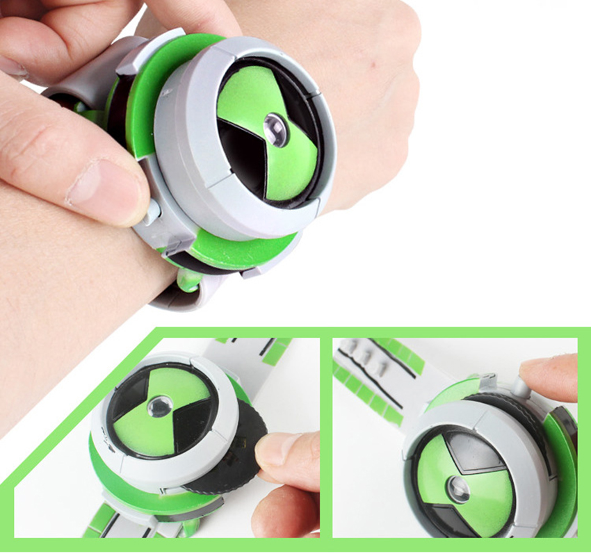 Hot Toy BEN Children Watch Omnitrix Toys For Kid Projector Watches Projector Child Christmas Gifts