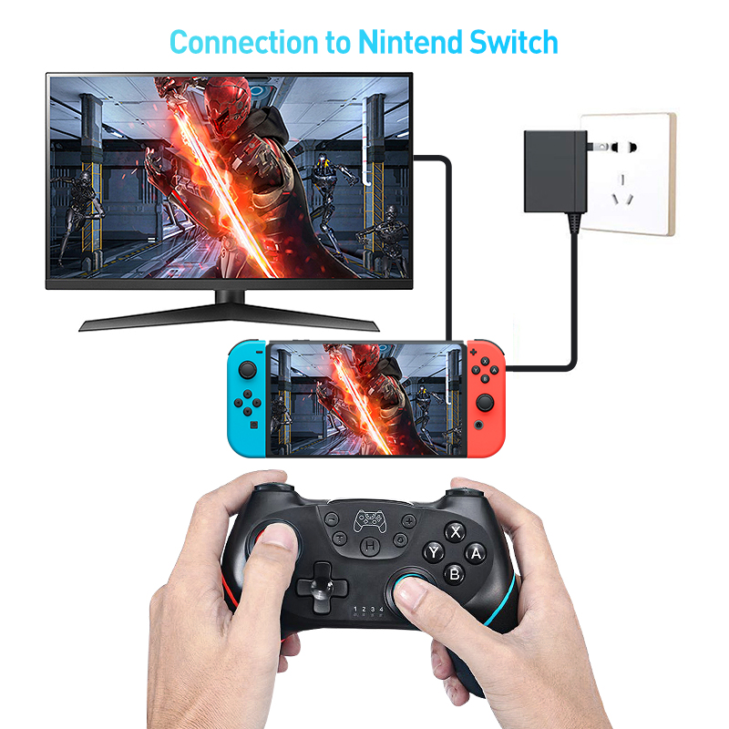 Hot sales NS-Switch Pro NS Pro Gamepad Wireless bluetooth Gamepad Game joysticks Controller