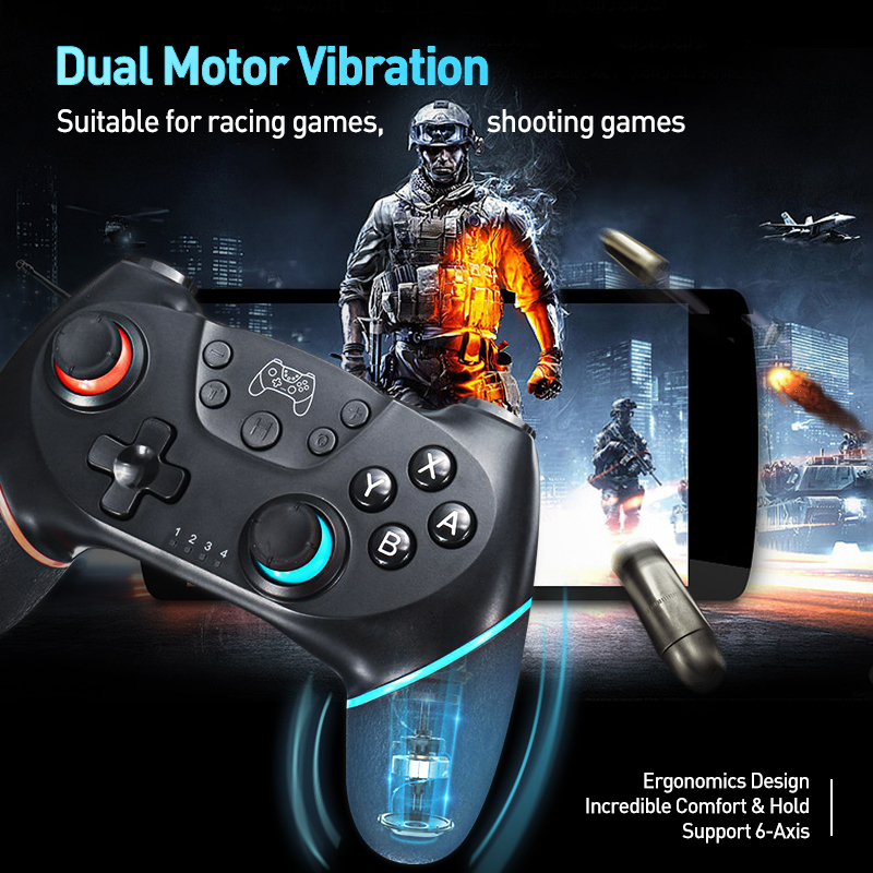 Hot sales NS-Switch Pro NS Pro Gamepad Wireless bluetooth Gamepad Game joysticks Controller