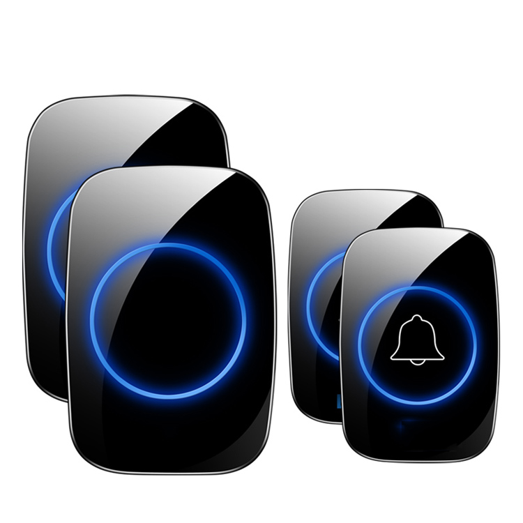 Hot Sales Doorbell  Intelligent Wireless Doorbell Waterproof 300M Remote UK Plug smart Door Bell