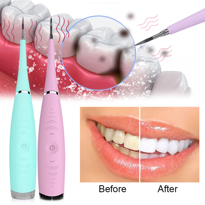 Sales Ultrasonic Teeth Cleaner Dental Scaler Tooth Calculus Remover Cleaner Tooth Stains Tartar Tool