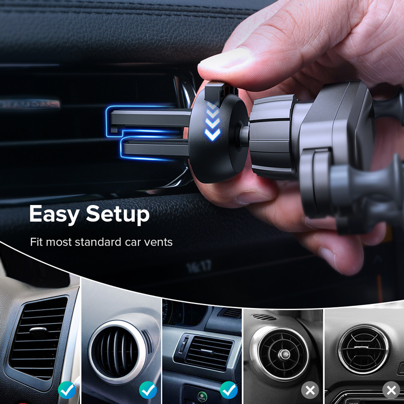 Gravity Car Holder For Phone in Car Air Vent Clip Mount No Magnetic Mobile Phone Holder GPS Stand