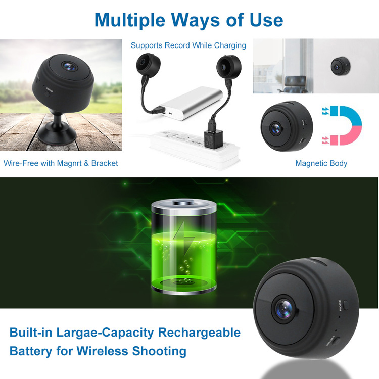 Mini Wifi Camera 1080p HD Ip Camera Night Micro Camera Voice Video Recorder Wireless Security Mini Camcorders Security Camera