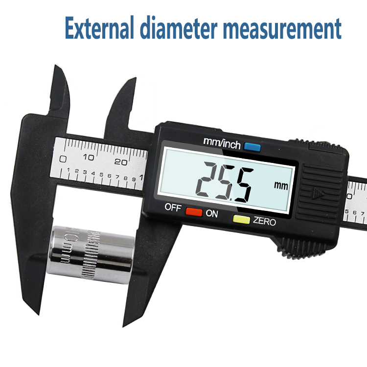 New Arrival 150mm 6 inch LCD Digital Electronic Vernier Caliper Gauge Micrometer Measuring Tool