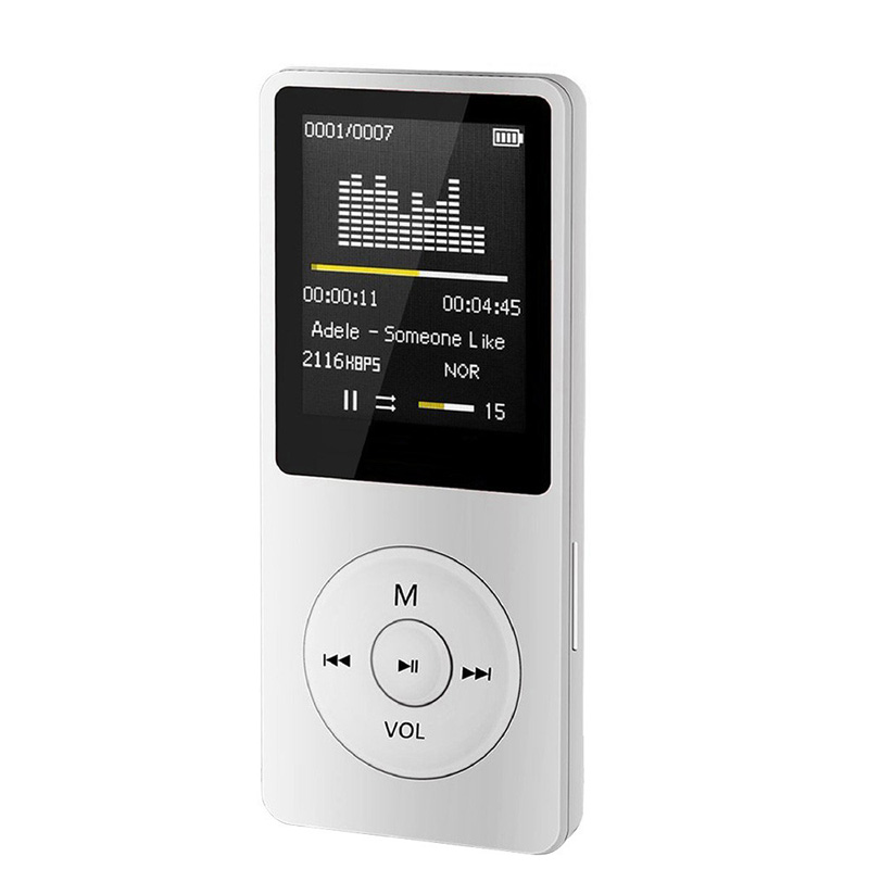 MP3 Player LCD Screen FM Radio Video Hifi Player Games Movies E-Books Music Players Built Microphone